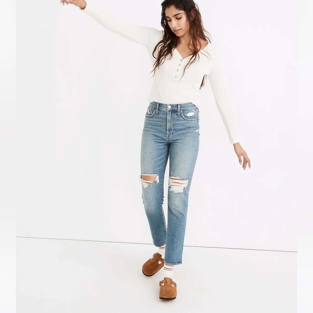 Madewell The Tall Perfect Vintage Jean in Denman Wash